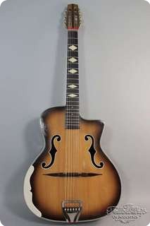 Dimauro Antoine Dimauro Jazz Special Chorus Deluxe, Sunburst, Gypsy Jazz, Rare 1940 Sunburst