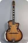 DiMauro Antoine DiMauro Jazz Special Chorus Deluxe Sunburst Gypsy Jazz Rare 1940 Sunburst