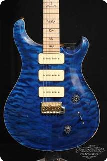 Prs Paul Reed Smith Custom 22 Limited 3  Soapbar 10 Top, Quilted Sapphire 2013