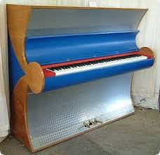 Besbrode Pianos Leeds Groovy Besbrode Original Aluminium  And Leather