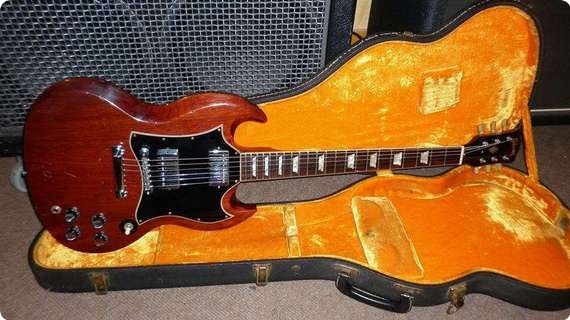 Gibson Sg Standard 1968 Cherry