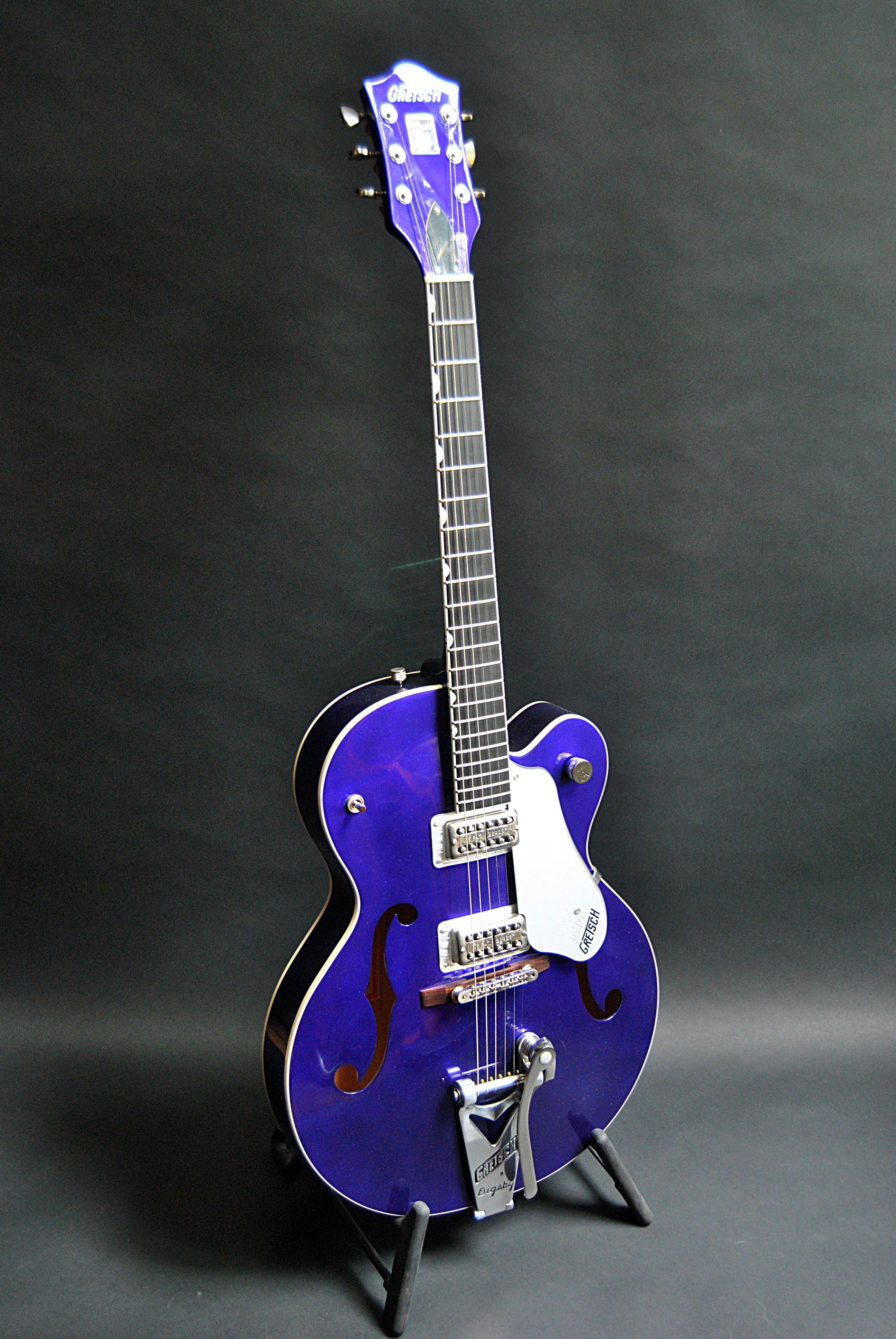 gretsch brian setzer purple