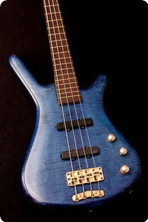 Warwick Corvette Proline 1996 Ocean Blue Bass For Sale Bigfoot-Guitars