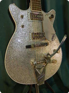 Gretsch Sparkle Jet G6129t 1997 Silver Sparkle