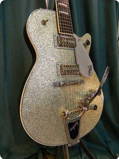 Gretsch Sparkle Jet G6129t 1990 Silver Sparkel