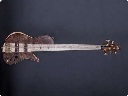 Fodera Emperor Ii 5 2013 Walnut Burl