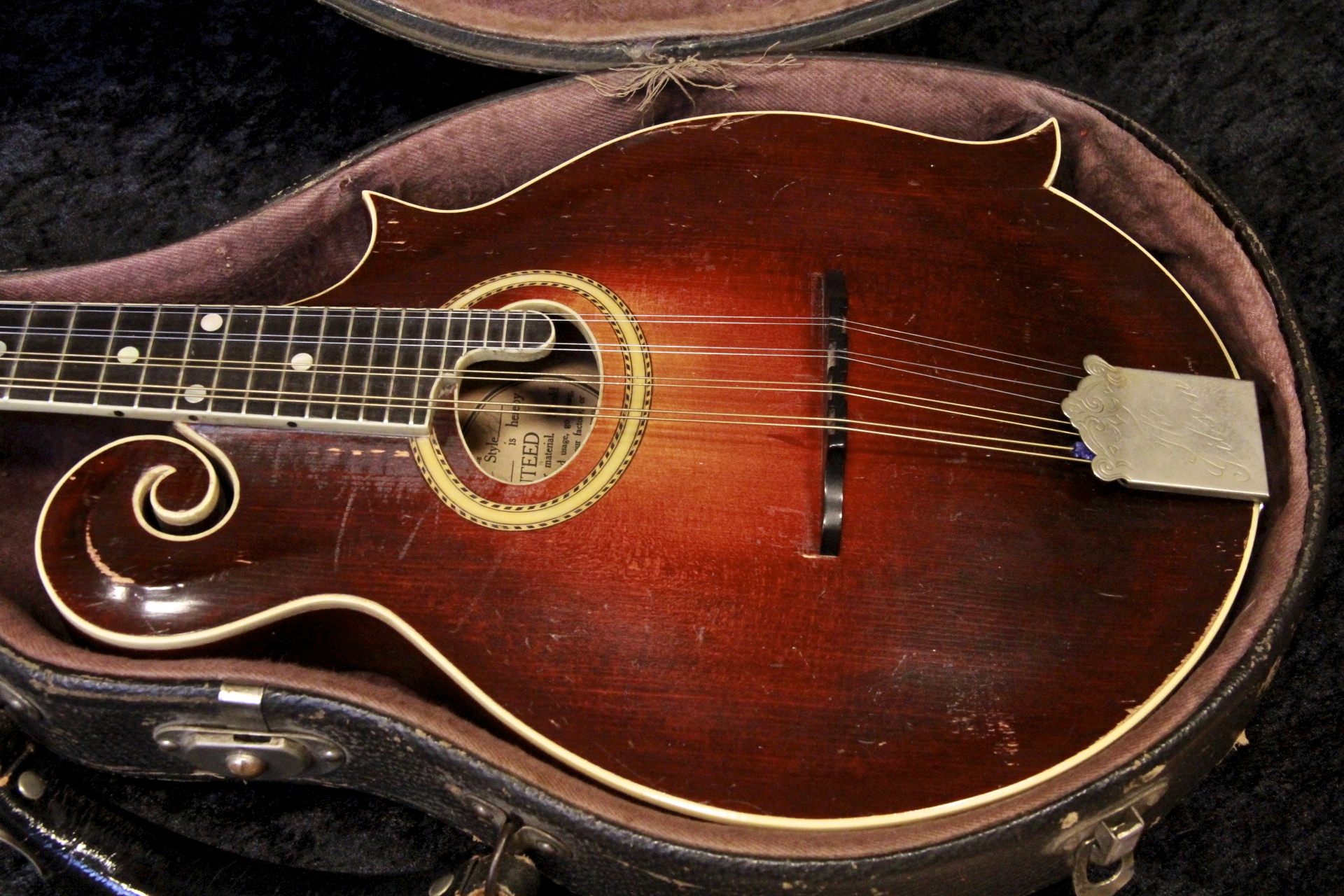 Gibson Mandolin F2 1912 Sunburst Stringed Instrument For Sale Anders ...