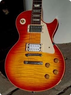 Gibson Les Paul Standard '59 Vos Reissue 2007 Cherry Sunburst Finish