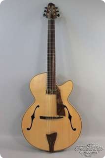 Andy Manson Archtop, Ancient Mahogany Spruce 2013