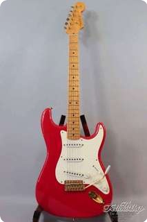 Fender Stratocaster '56 Relic Masterbuilt John English, Fiesta Red, Anodized Gold Hardware 2001