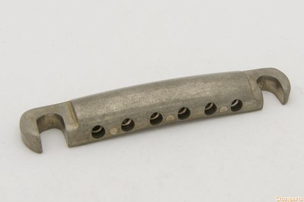 DMC Tailpiece 59 Vers.3 Nickel Aged 2010's Guitar For Sale Crazy Parts