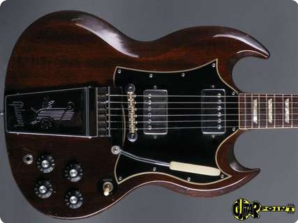 Gibson Sg Standard 1969 Brown