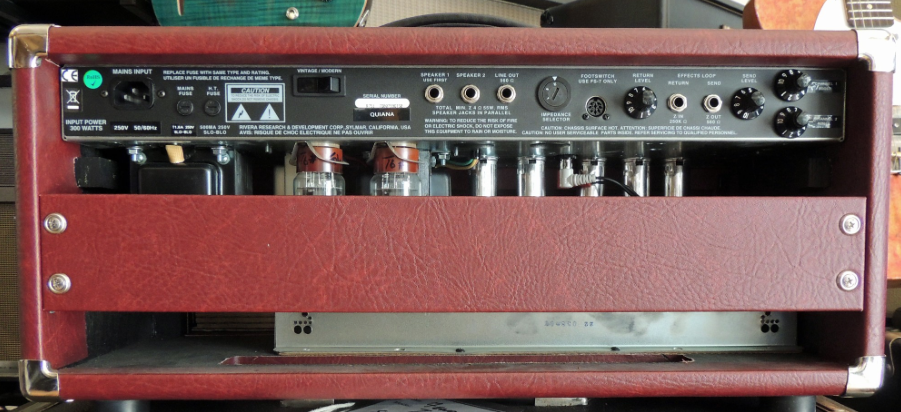 Rivera Quiana 2000's Amp For Sale Charlie Chandler's Guitar Experience