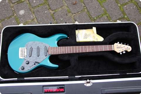 Music Man Silhouette Special 2013 Teal Pearl