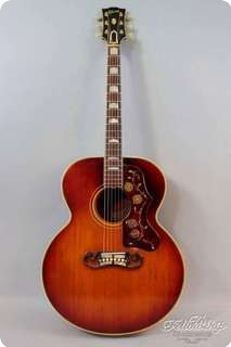 Gibson J 200 Cherry Sunburst, Flame Maple & Spruce 1956