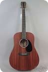 Martin DRS 1 All Solid Sapele Dreadnought Fishman Pickup 2013