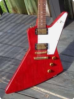 Gibson Explorer   2003 See Thru Cherry