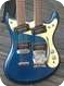 Mosrite Joe Maphis 612 Doubleneck Guitar 1968 Lake Placid Blue Metallic