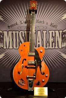 Gretsch G6120 Ssc Brian Setzer Tribute Customshop 2008 Orange