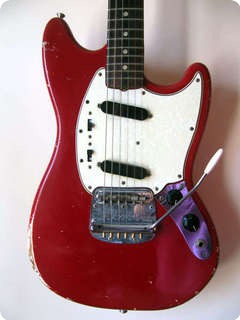 1965 fender mustang dakota red