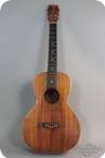 Weissenborn 0 size Style B Parlor All Flamed Koa 1925