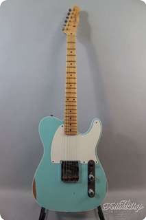 Fender Custom Shop 50's Esquire Relic, Sonic Blue, 2007