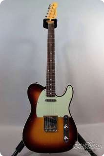 Fender Limited Limited Edition Sheryl Crow Masterbuilt Dale Wilson 1959 Custom Telecaster Relic Sunburst 