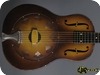 National Triolian Bakelite 1929 Dark Brown Sunburst