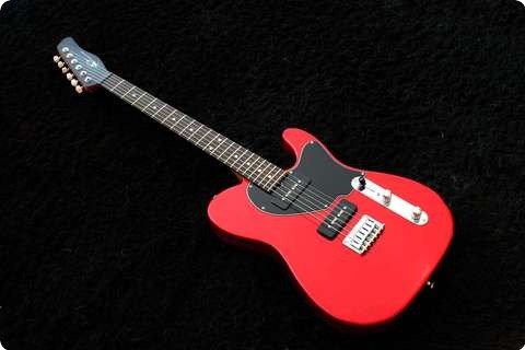 Afj Custom Guitars Korina Tele 2014 Trans Red