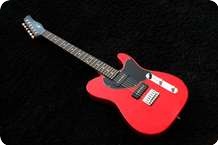 AFJ Custom Guitars Korina Tele 2014 Trans Red