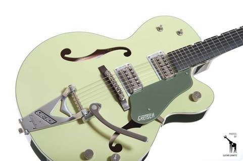 Gretsch G6118t Ltv Anniversary 2008 Two Tone Smoke Green