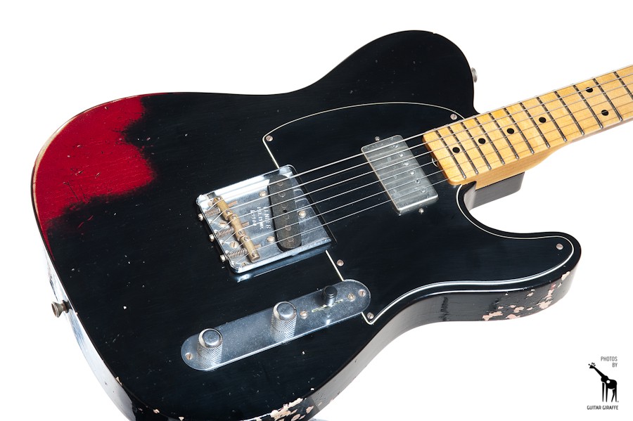 Black and deals red telecaster