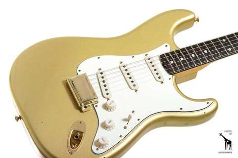 Fender Custom Shop '60 Relic Stratocaster 50th Anniversary Limited Edition 2004 Aztec Gold