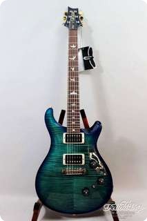 Prs Paul Reed Smith P 24 Blue Crab Piezo 10 Top, Blue Crab Blue Burst 2014