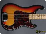 Fender Precision P bass 1972 3 tone Sunburst