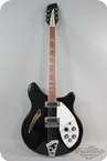 Rickenbacker 360 12 Vintage 12 String Jetglo Black Finish 1982