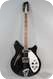 Rickenbacker 360 12 Vintage 12 String Jetglo Black Finish 1982