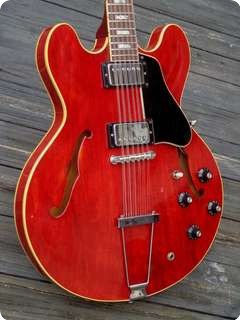 Gibson Es 335tdc 12 1967 Cherry Red