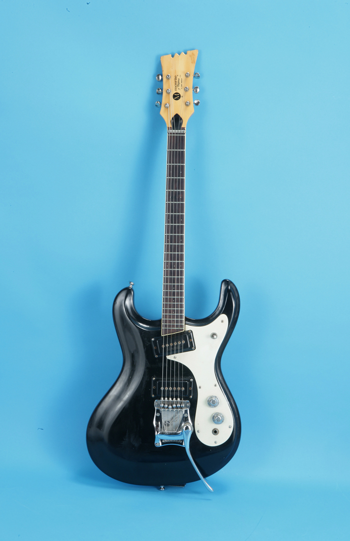 Mosrite Mark I Ventures Style Guitar 1968 Black Guitar For Sale