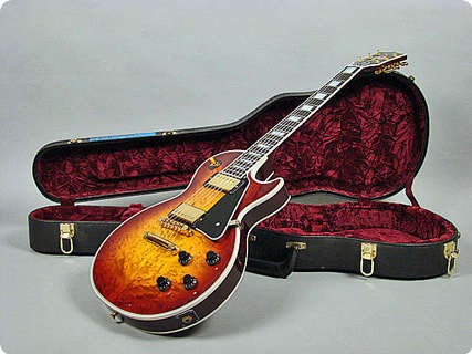 Gibson Les Paul Custom ** On Hold ** 1996 Emberglow Burst