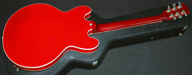 Gibson Alvin Lee Big Red ES 335 #1 2005 Cherry Guitar For Sale Jims ...