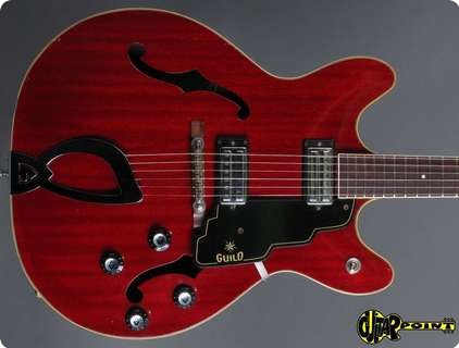 Guild Starfire Iv 1969 Cherry