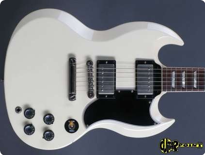 Gibson  Historic Custom Shop Sg Standard Vos 2007 Classic White