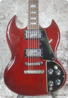 Gibson Sg Deluxe 1972 Cherry