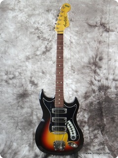 Hagstrom Hagstrom Model Hiii 1966 Sunburst