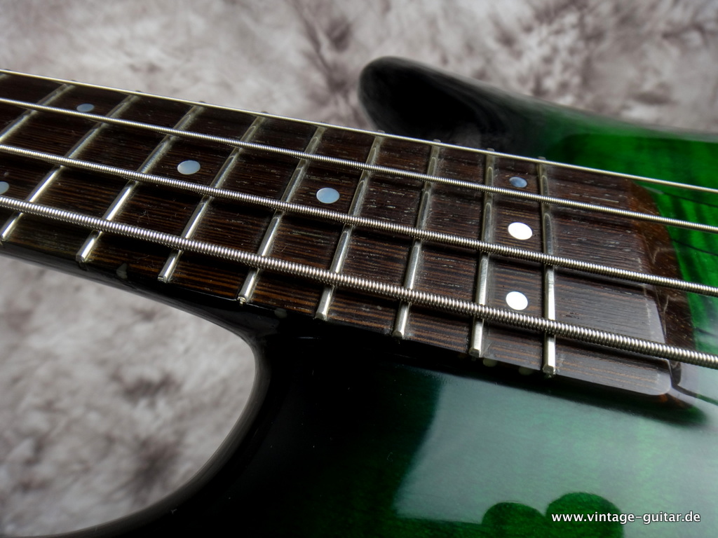 Warwick Streamer Stage I 1996 See-thru-green Bass For Sale Vintage ...