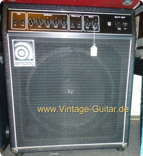 Ampeg Svt 15 T Combo 1991 Black Tolex