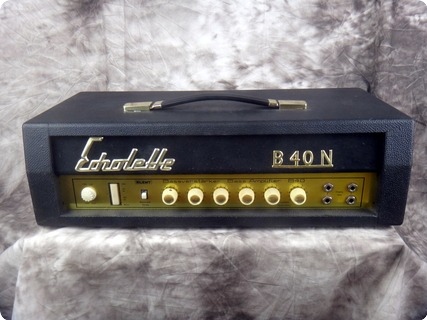 Echolette B 40n Top Very Rare! 1962 Black Tolex