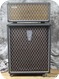 Vox AC-50 Top + Cabinet 1966-Black Tolex, Gray Panel