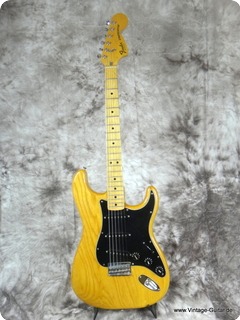 Fender Stratocaster Non Tremolo 1980 Natural